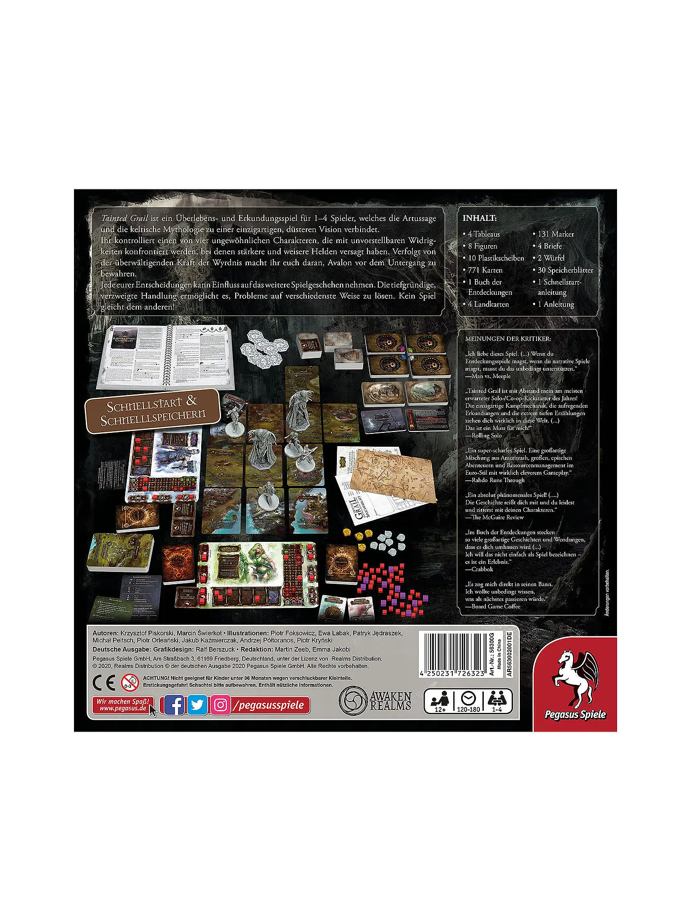 PEGASUS | Brettspiel - Tainted Grail | 